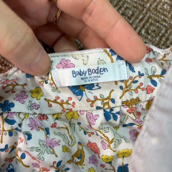 Mini Boden Overalls girls sz 12-18 months - Picture 3 of 6